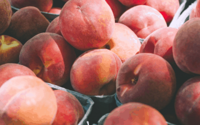 Fresh Peach Schnapps Cake