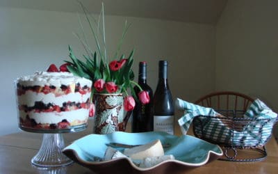 Fresh Berry Trifle, A Scotland Delight