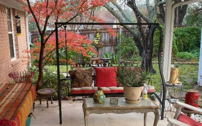 Winter Back Porch Living