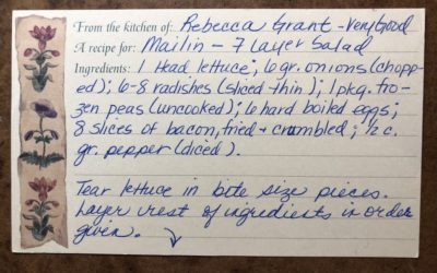 Seventies Seven Layer Salad