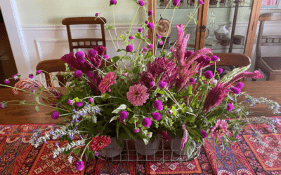 “How to,” End of Summer Flower Arrangement